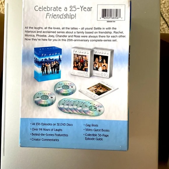 FRIENDS DVD Video Set - The Complete Series -10 Seasons - Picture 2 of 5